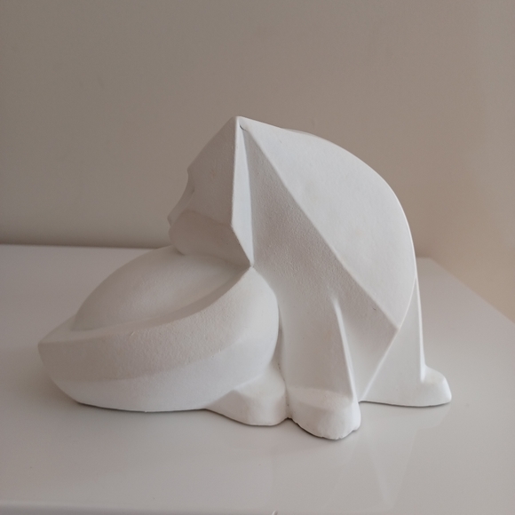 Karin Swildens Austin Production Sculpture Cubist Cat - Picture 2 of 13